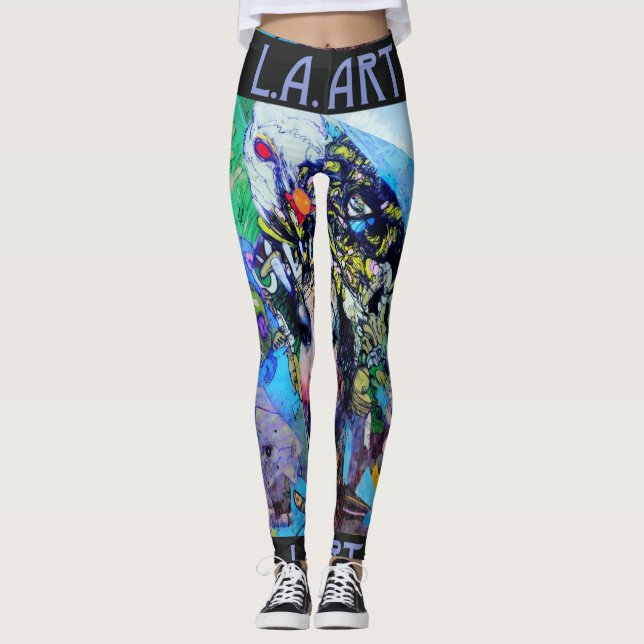 Leggings pour femmes LA Art (Devant)