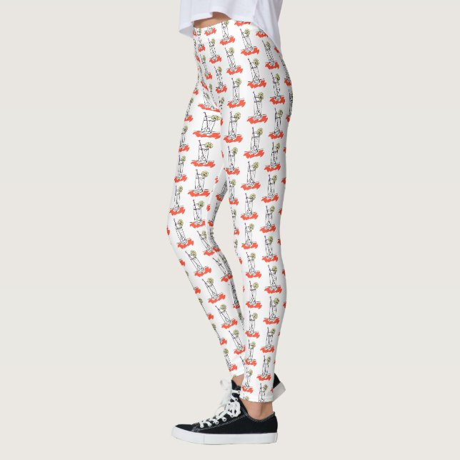 Leggings Poussette géante et tonique (Gauche)