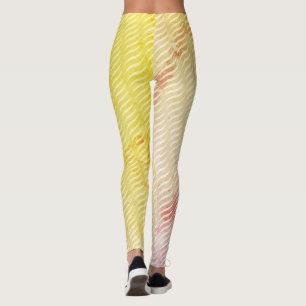 Leggings Poussière Magique Ondulée Lignes GreenLeaf Motif S