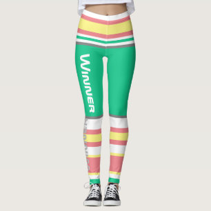 Leggings Power rayures funky Gagnant
