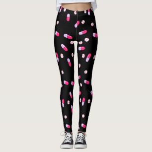 Leggings Prenez vos guêtres de médecine (le noir)