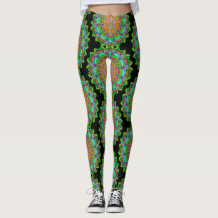 Leggings Préparé pour l'exercice ! Conception Mandala
