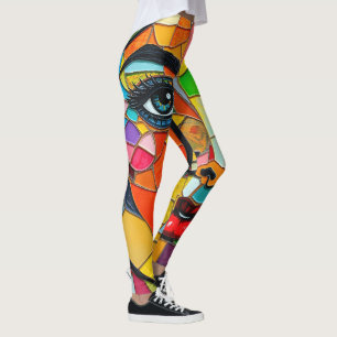 Leggings « Prismara » - Fragments de sa flamme