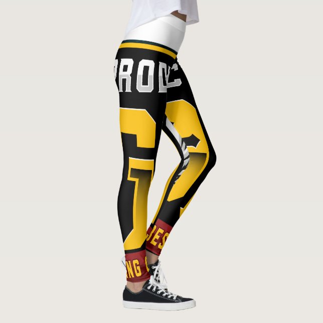 Leggings Produit personnalisé de la jambe de Dieu (Droite)