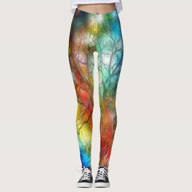 Leggings Psychedelic Storm (Devant)