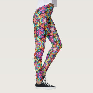 Leggings psychédélique