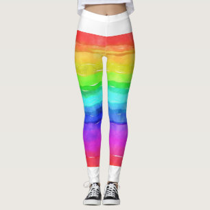 Leggings Psychédélique Hippie Retro Peace Art