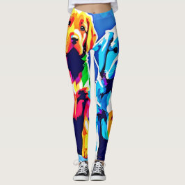 Leggings Pups Arc En Ciel : Duo Joueur