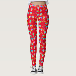 Leggings Purim Festival Kids Party Clown Carnaval mignon