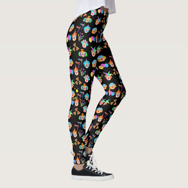 Leggings Purim Festival Kids Party Clown Carnaval mignon (Droite)