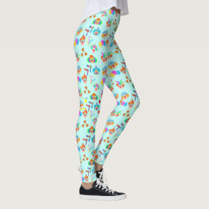 Leggings Purim Festival Kids Party Clown Carnaval mignon