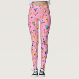 Leggings Purim Festival Kids Party Clown Carnaval mignon
