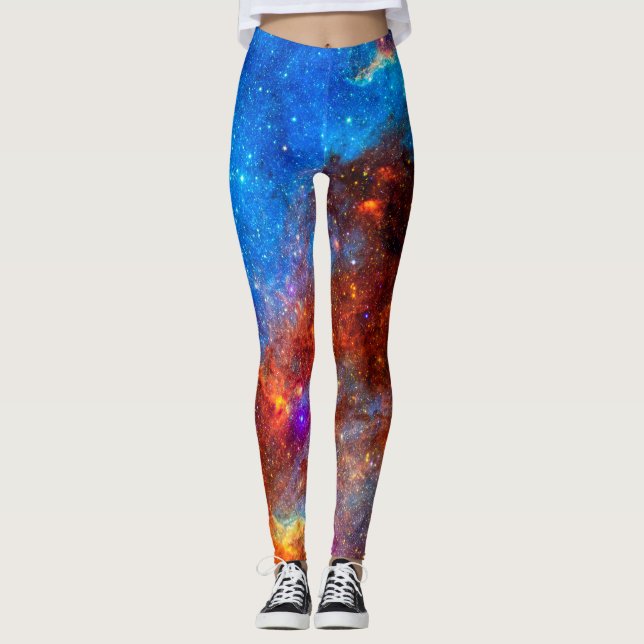 Leggings Puzzle de Nebula Jigsaw en Amérique du Nord (Devant)