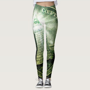 Leggings Pyramide monétaire "OEil de la Providence"