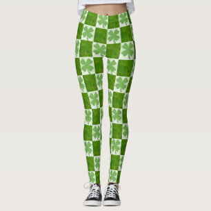 Leggings quatre pattes de trèfle à feuilles