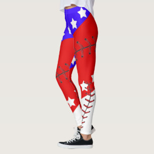 Leggings Quatrième de saison de base-ball de juillet