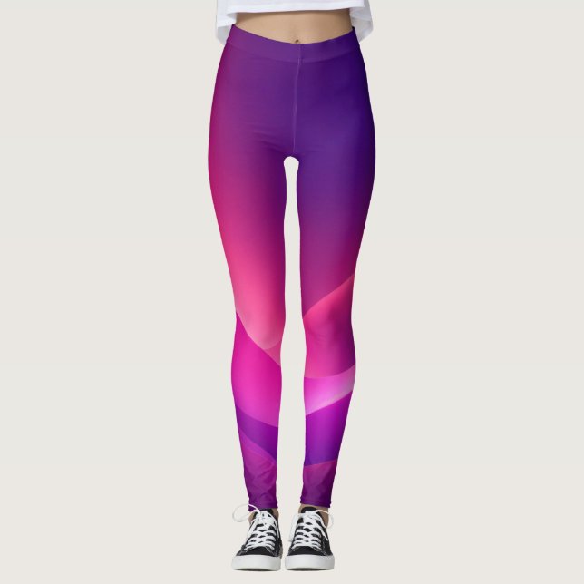Leggings Que diriez-vous de "Leggings Spectrum Vibrant" ? (Devant)