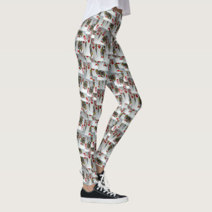 Leggings "Queen's Gambit : Scattered Pairs of Pocket Queens