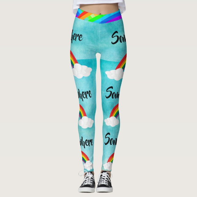 Leggings Quelque part les jambes des femmes (Devant)