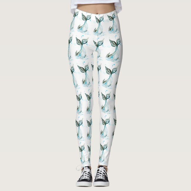 Leggings Queue de baleine (Devant)