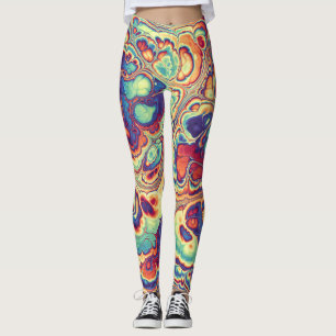 Leggings Radiance de marbre tropical