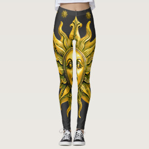 Leggings "Radiance Or Céleste" Le Soleil