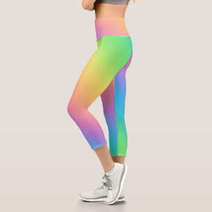 Leggings Rainbow Capri brillants