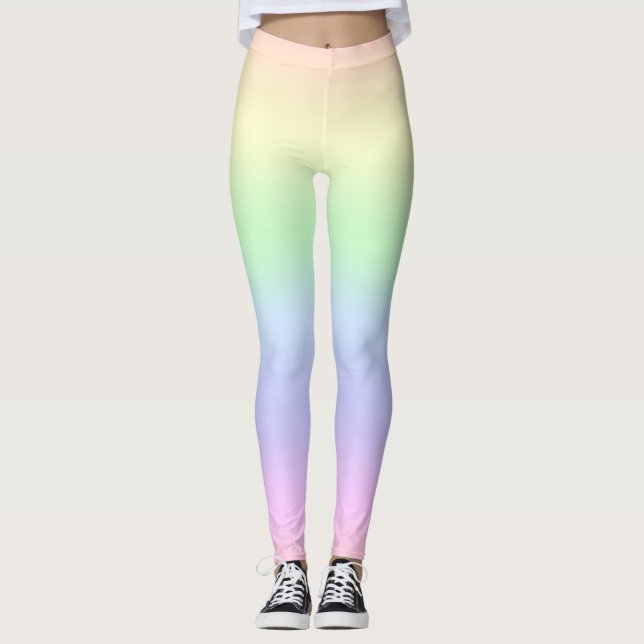 Leggings Rainbow Pastels (Devant)
