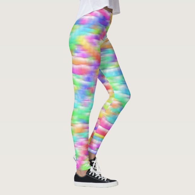 Leggings Rainbow sparkle bubbles (Droite)
