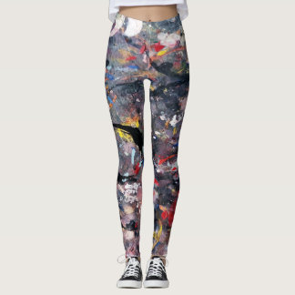 Leggings random art