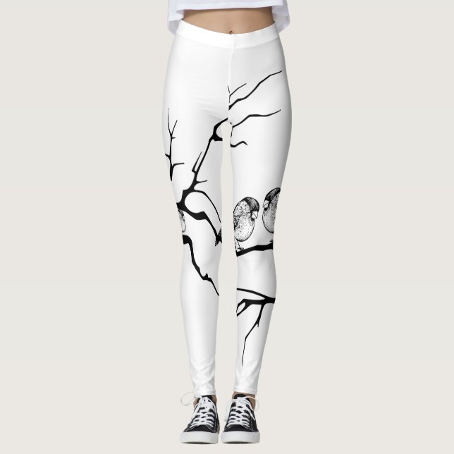 Leggings rapaces d'oiseaux (Devant)