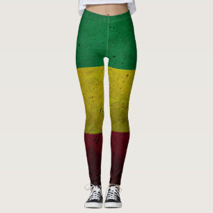 Leggings Rasta Yoga Reggae Leggins