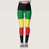 Rasta Yoga Reggae Leggins