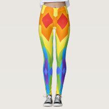 Leggings "Ratti_Creative_Arts" colorés et transpar