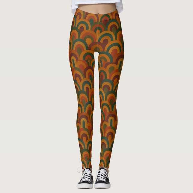 Leggings Rayon rétro (Devant)