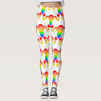 Leggings RBG Rainbow Uterus