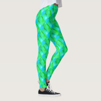 Rectangle bleu vert courbé ou rayures si mince?