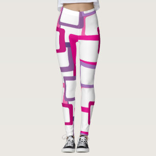 Leggings Rectangles modernes du milieu du siècle