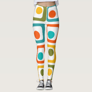 Leggings Rectangles modernes du milieu du siècle