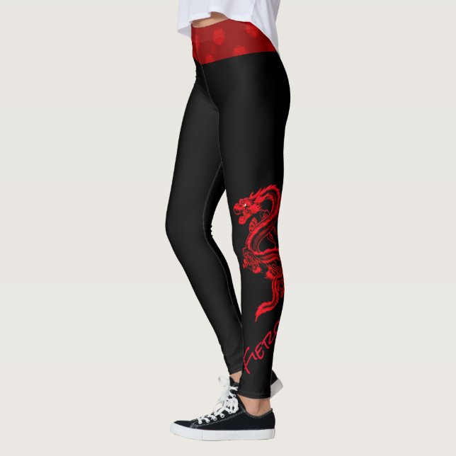 Leggings Red Dragon (Gauche)