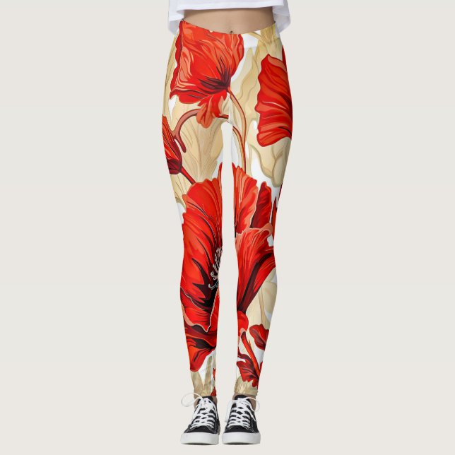 Leggings RedPoppy (Devant)