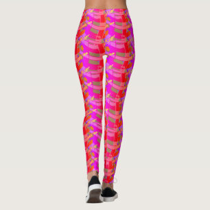 Leggings Regardez deux fois : Abstraite jambe de dame de Yo