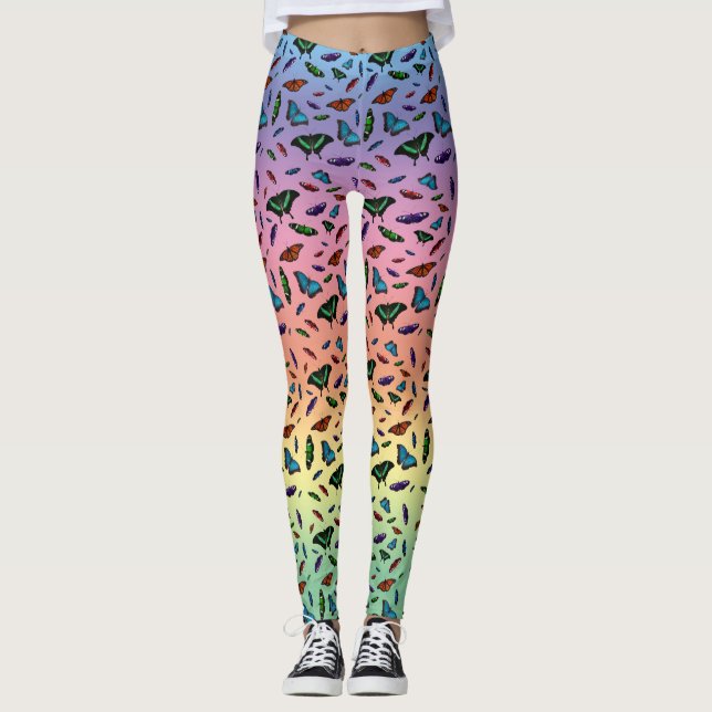 Leggings (Regenbogen) (Vorderseite)