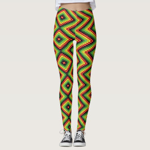 Leggings Reggae Roots Rasta Hippie