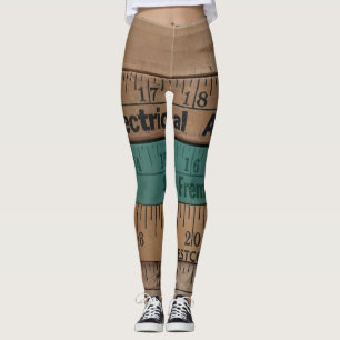 Leggings Règles vintages et guêtres de critères