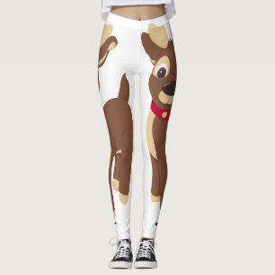 Leggings Reinder de Noël