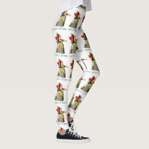 Leggings Reine de Cœur Alice au Pays des Merveilles Classiq