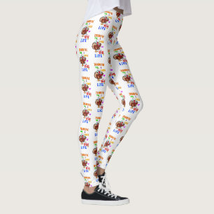Leggings Remerciements Pour Un Pinch D'Épice Dans La Vie