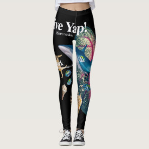 Leggings Requin de récif joyeux