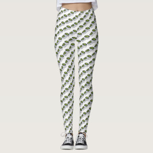 Leggings Restaurant japonais Avocado Roll Sushi Food Footy